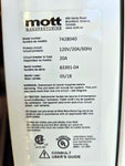 Mott SafeGuard 6 foot Stainless Steel lined chemical fume hood package (Yr 2018) (Unused)